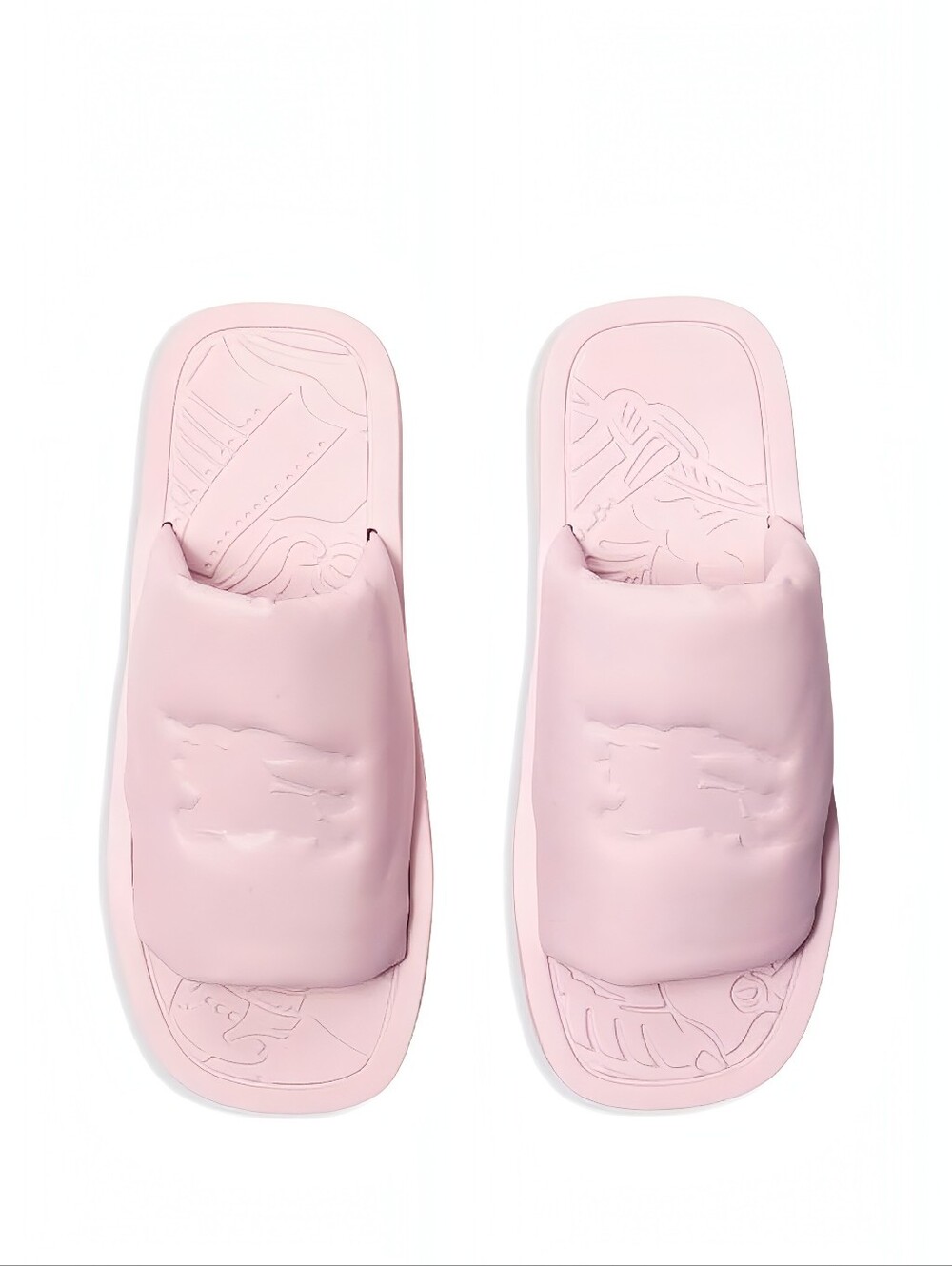 Authentic Burberry Leather Slides